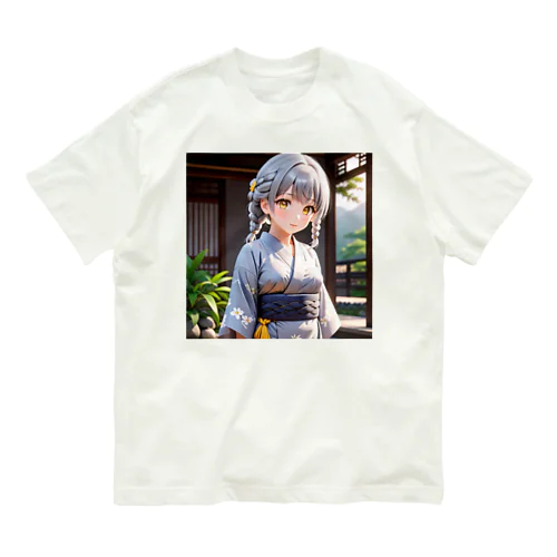 Aoi 浴衣の着付け オーガニックコットンTシャツ