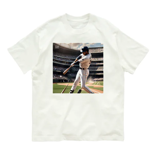 野球 オーガニックコットンTシャツ