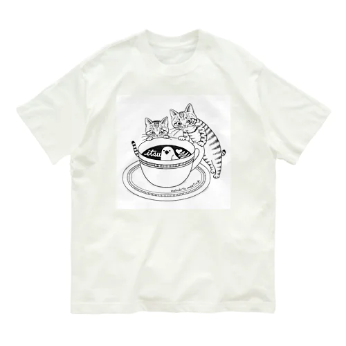 nekobito_coffee  オーガニックコットンTシャツ