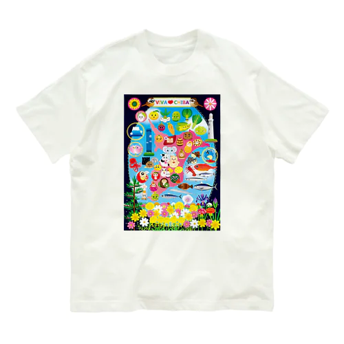 VIVA♡CHIBA オーガニックコットンTシャツ