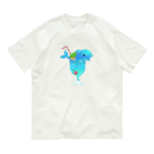 サイダーイルカ Organic Cotton T-Shirt