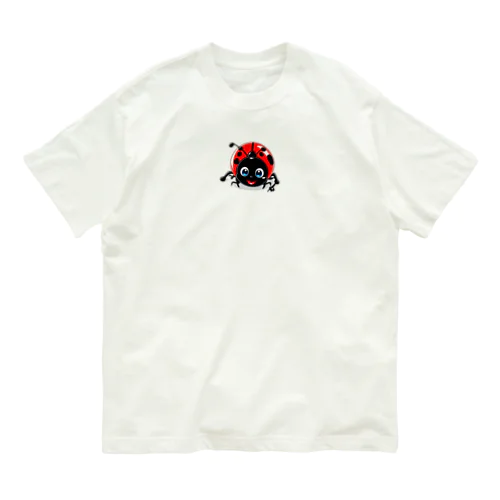 散歩するてんとう虫 Organic Cotton T-Shirt