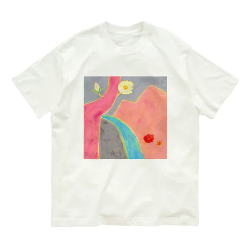 山茶花の香り オーガニックコットンTシャツ