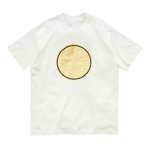 金箔の◯ オーガニックコットンTシャツ
