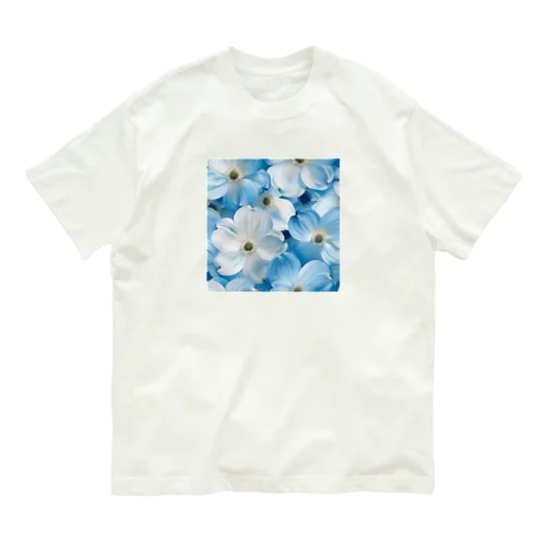可愛らしい小さな花 Organic Cotton T-Shirt