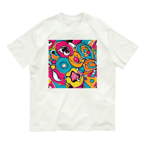 ポップアート Organic Cotton T-Shirt