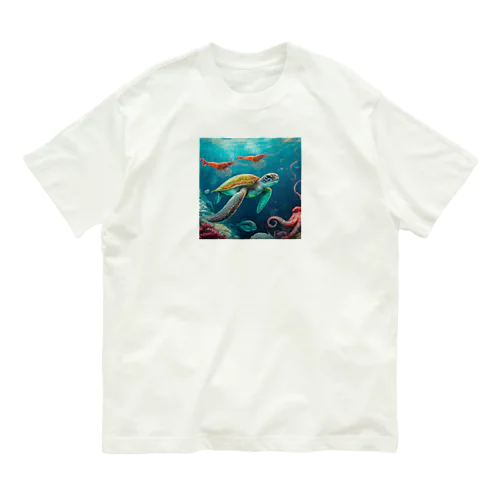 海亀 Organic Cotton T-Shirt