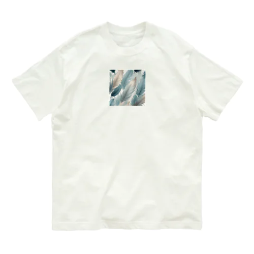 美しい羽のイラスト Organic Cotton T-Shirt