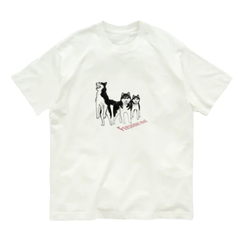 Ferocious dogs！　凶暴な犬たち オーガニックコットンTシャツ