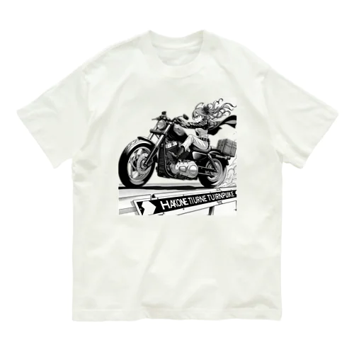 バイク女子 04 Organic Cotton T-Shirt