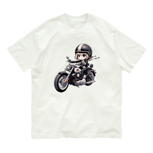 バイク女子 05 Organic Cotton T-Shirt