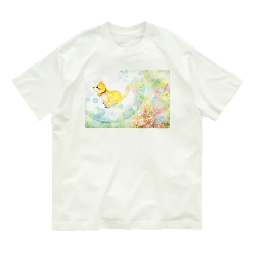 Spring cat Organic Cotton T-Shirt