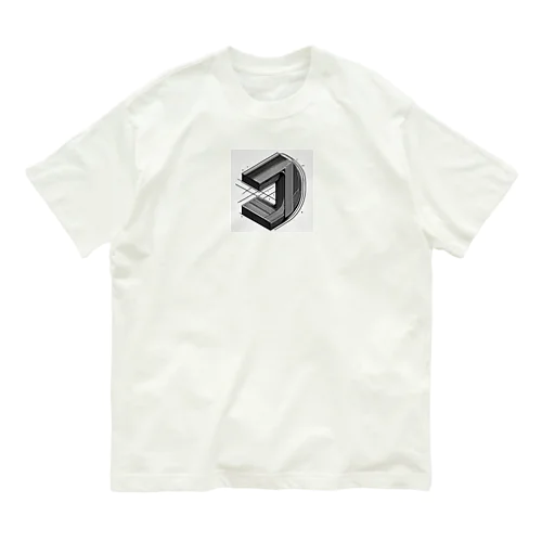 シンプルなスタイルのD Organic Cotton T-Shirt