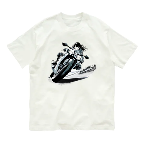 バイク女子 06 Organic Cotton T-Shirt