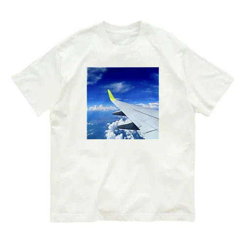 空ノウエ オーガニックコットンTシャツ