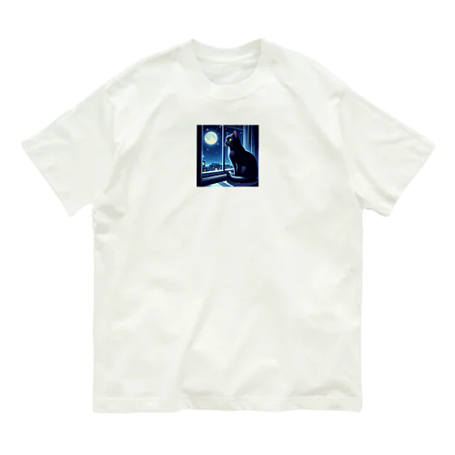 クロネコ大好き Organic Cotton T-Shirt
