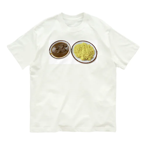 インドなカレーな楽しみ Organic Cotton T-Shirt