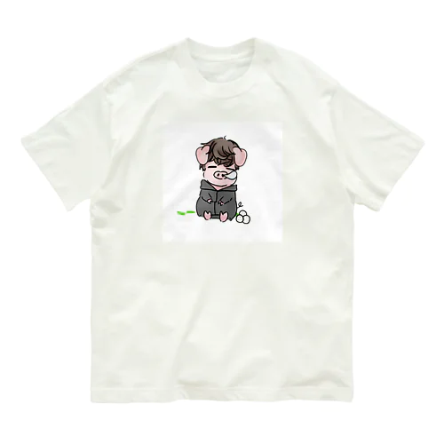 オーガ オーガニックコットンTシャツ