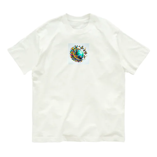 シンプルな地球 Organic Cotton T-Shirt