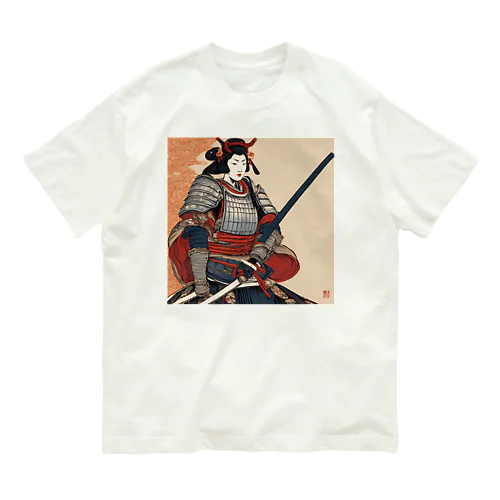 samurai オーガニックコットンTシャツ