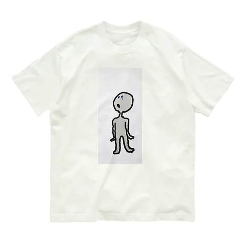 alone オーガニックコットンTシャツ