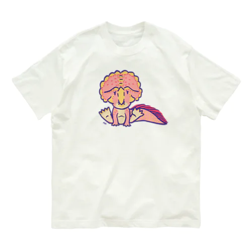 ファンシープロトケラトプス オーガニックコットンTシャツ