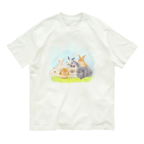 ほわふにゃ￤ぱーやんず Organic Cotton T-Shirt