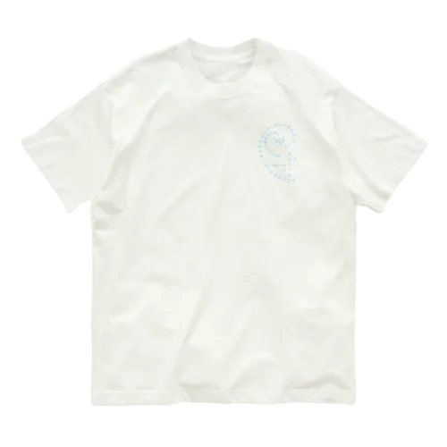 エネルギーアートシール2024青 Organic Cotton T-Shirt