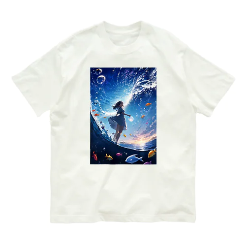 幻想的な女の子 Organic Cotton T-Shirt