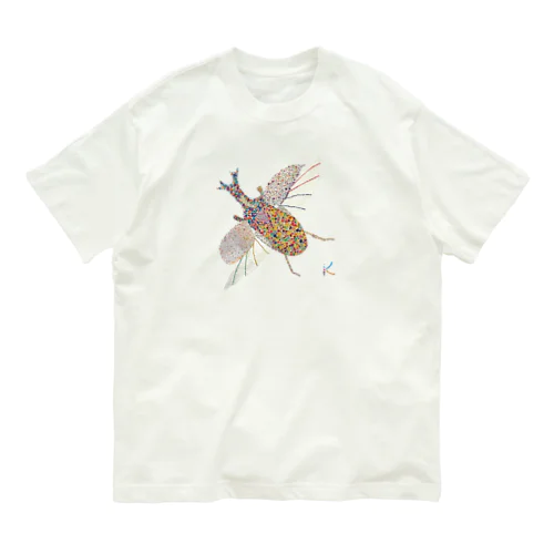 カブトムシ Organic Cotton T-Shirt