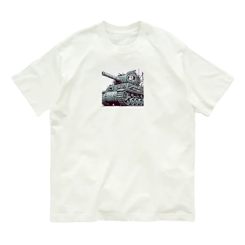 少女戦車パート2 オーガニックコットンTシャツ