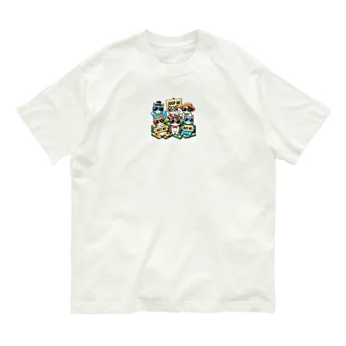 仲間たち オーガニックコットンTシャツ