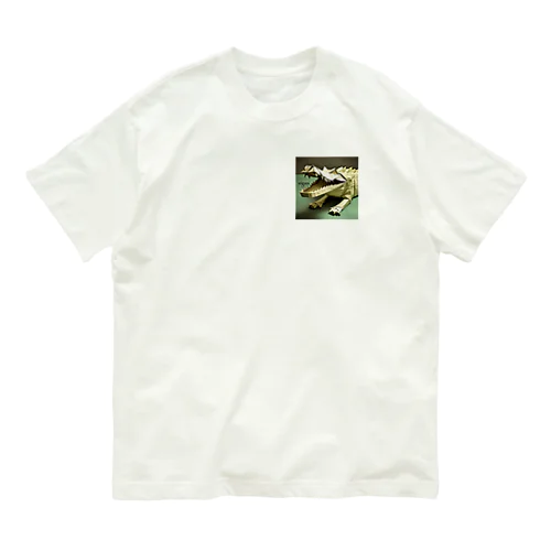 origamiワニ Organic Cotton T-Shirt