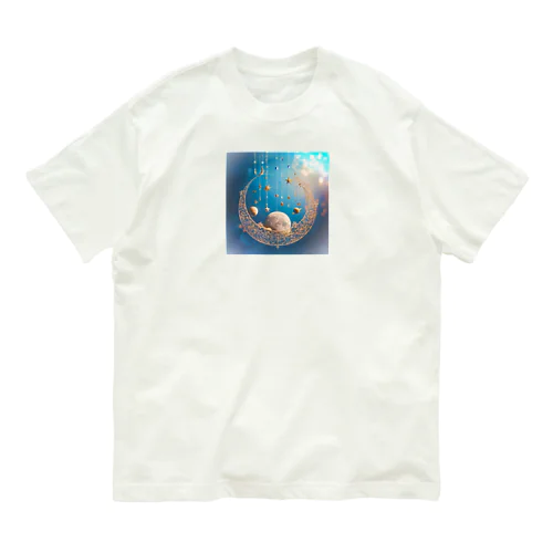星散　- scattering - Organic Cotton T-Shirt