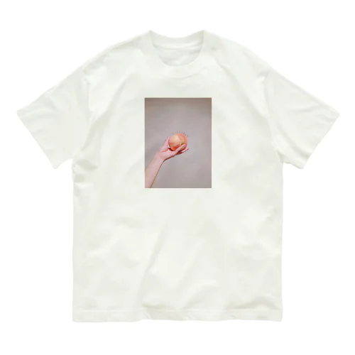 すいこすなっぷ「あのときのMOMO」 Organic Cotton T-Shirt