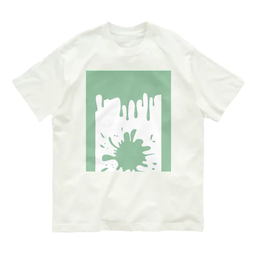 SD PAINT GRN Organic Cotton T-Shirt