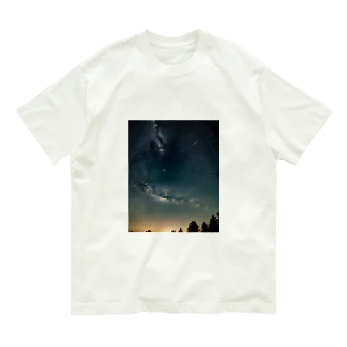 闇夜の宇宙 Organic Cotton T-Shirt