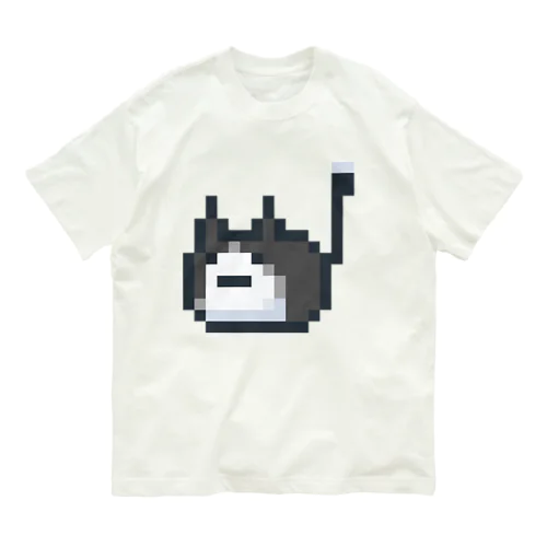 ハチワレねこさんドット（ファビコン）  Organic Cotton T-Shirt