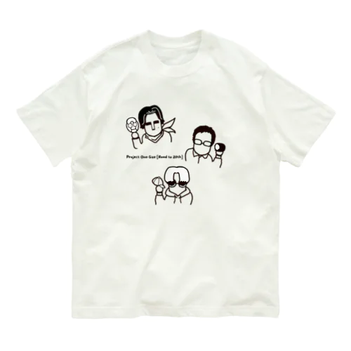 ３人の個性をギュッと集結 Organic Cotton T-Shirt