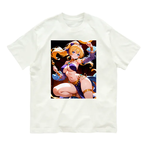紫の踊り子タレイア 二次元タレイアシリーズNo.2 4-2-250204 Organic Cotton T-Shirt