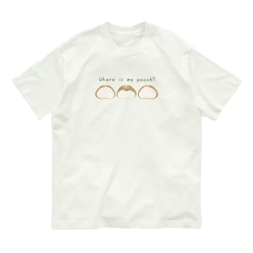 「Where is...？」コーギー ver. Organic Cotton T-Shirt