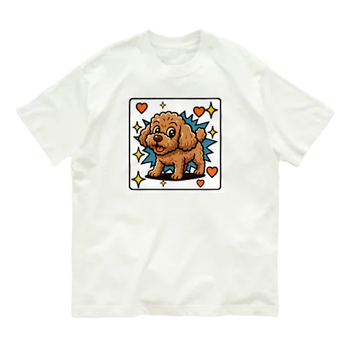 にこにこトイプー Organic Cotton T-Shirt