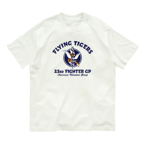 FLYING TIGERS オーガニックコットンTシャツ