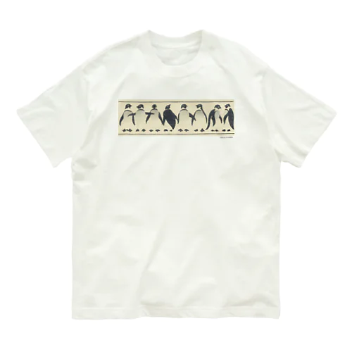 レトロイラストTシャツペンギン Organic Cotton T-Shirt