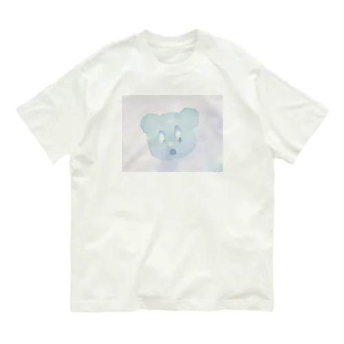 きょろきょろくま Organic Cotton T-Shirt