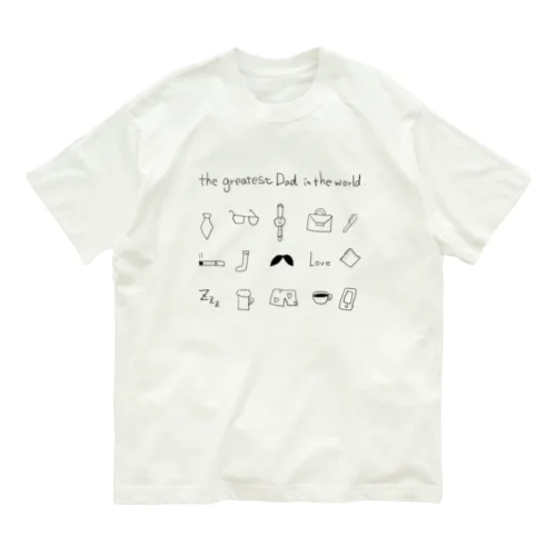 父の日に贈る最高の父ちゃん Organic Cotton T-Shirt