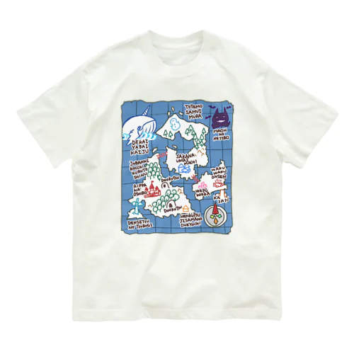 ぼうけんの地図 Organic Cotton T-Shirt