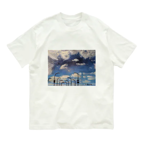 ７月の空 オーガニックコットンTシャツ