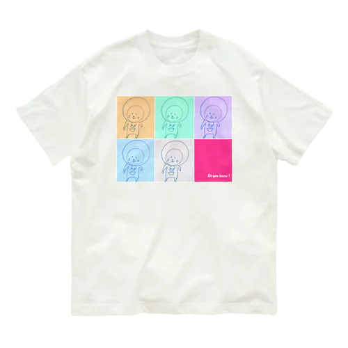 っぽい落書き_a Organic Cotton T-Shirt