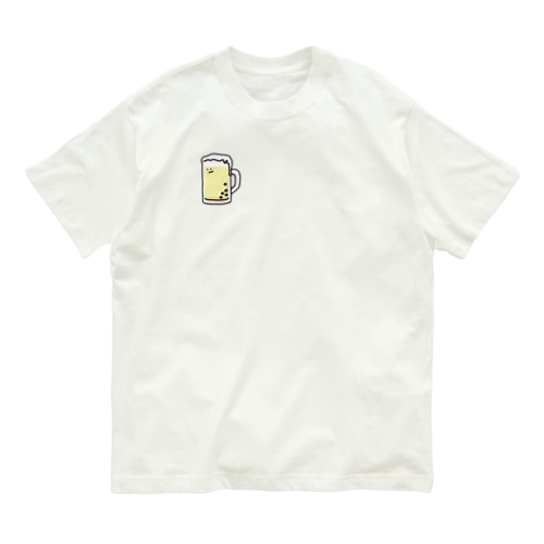 ビールさんとえだまめさん Organic Cotton T-Shirt